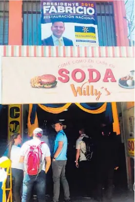  ?? ANDRÉS MORA ?? En esa soda se come como en casa, dicen los clientes.