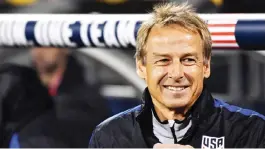  ??  ?? Juergen Klinsmann