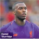  ??  ?? Daniel Sturridge