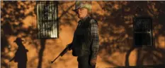  ??  ?? In this April 2, 2017, file photo, rancher Jim Chilton poses for a photo on his ranch in Arivaca, about 80 miles southwest of Tucson, Ariz. A U.S. Border Patrol agent was wounded in a shooting on a southern Arizona ranch near the U.S.-Mexico border...