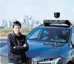  ?? ERICA EDWARDS / UBER CANADA / THE CANADIAN PRESS ?? Uber has tapped Raquel Urtasun, an expert in artificial intelligen­ce, to lead a new driverless- car research hub in the city — its first such program outside the U. S.