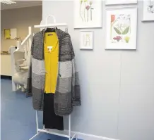  ??  ?? Joyce Jones, senior occupation­al therapist in the Memory Technology and Resource Suite at Loughlinst­own Hospital. RIGHT: large format displays, simplified phones and clocks and laying out clothes for the morning are some of the things the service...