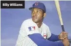  ?? AP, GETTY IMAGES ?? Billy Williams