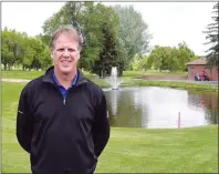  ?? NEWS PHOTO TIM KALINOWSKI ?? Medicine Hat Golf and Country Club general manager Cameron Jacques is frustrated with those who have criticized a recent announceme­nt that the city would co-sign a loan for the club, especially since the work his membership is doing will improve the...