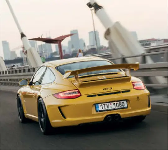  ??  ?? Above Among all the cars on offer, 997 GT3 has proved hugely popular with Supercar Club's members