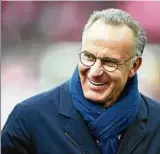  ??  ?? Karl-heinz Rummenigge ist überzeugt, dass der FC Bayern in Paris erfolgreic­h ist. Foto: dpa pa, Ulmer