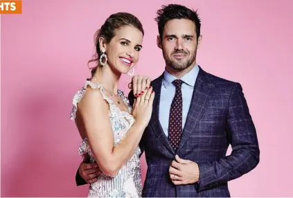  ??  ?? Vogue Williams and Spencer Matthews plan their big day, Spencer, Vogue and Wedding Two, Monday, E4, 10pm
