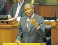  ?? /Esa Alexander/ Sunday Times ?? Embattled: DA leader Mmusi Maimane has said the allegation­s levelled against him are a smear campaign.