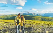  ?? TOBI BARTH ?? You have to stay up late to experience golden hour in the Yukon during the summer months. This photo was taken at about 11 p.m.