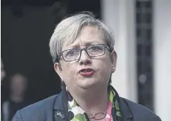  ?? ?? ↑ Joanna Cherry lost to Ian Blackford in a 2017 leadership election