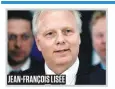  ??  ?? JEAN-FRANÇOIS LISÉE