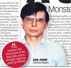  ?? ?? JAIL COOK Dennis Nilsen