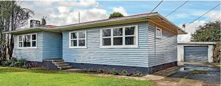  ?? ?? This three-bedroom property in Otangarei, Whangārei, sold for about $40,000 more than owner and developer Anjay Lahkan expected.