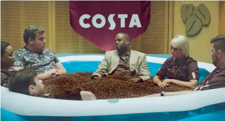  ??  ?? Costa: ‘Never a dull cup’ campaign united the whole company behind a clear, customer-focused brand thought