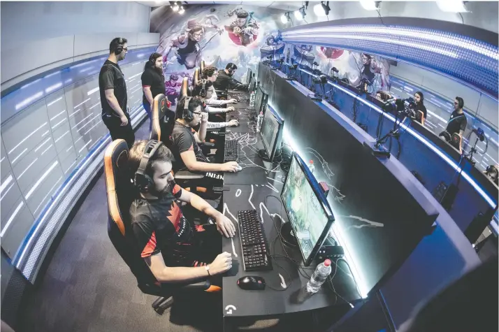  ?? Cortesía Infinity Esports/La República ?? Infinity Esports, de origen costarrice­nse, es el pionero de los deportes electrónic­os en nuestro país.