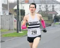  ??  ?? Joe Willgoss was second at the Linda Franks 5 mile race