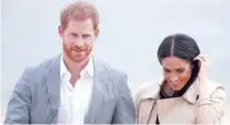  ?? ?? Meghan Markle y el príncipe Enrique no tienen lugar reservado para la coronación del rey Carlos, según personal de los ensayos.