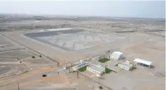  ??  ?? Engineered landfills developed by Oman’s national solid waste utility.