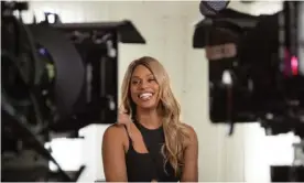  ??  ?? Laverne Cox who played the trailblazi­ng trans character Sophia on Orange Is The New Black. Photograph: Ava Benjamin Shorr/AP