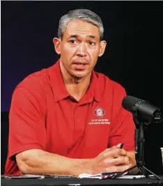  ?? Staff file photo ?? Mayor Ron Nirenberg is one of about 30 mayors across the country calling for the federal government to make monthly payments to Americans during the pandemic.