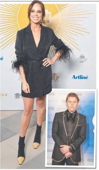  ?? Picture: AAP IMAGE/DARREN ENGLAND ?? Aussie fans will get the chance to meet celebritie­s such as Bonnie Anderson and Conrad Sewell (inset) at Stars in the Park on June 28.