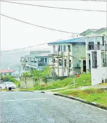  ?? Picture: FILE ?? Housing Authority lots at Tacirua Heights. The special investigat­ion on the allocation of lots and award of tenders by the Housing Authority of Fiji has been completed and the report was handed to the chairperso­n of the Housing Authority Board