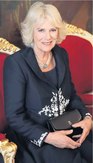  ??  ?? The Duchess of Cornwall said her upbringing helped to prepare her for royal life