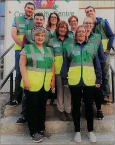  ??  ?? BACK ROW (left to right): Damien Brown, Jennifer Mullane, Joanie Murphy, Ciaran O Mahony. MIDDLE ROW: Declan Kenny, Sheila Hurley, Bronagh Kenny. FRONT ROW: Sheila McGillicud­dy, Michelle Bartlett