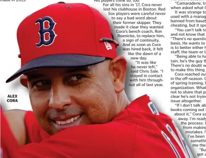  ??  ?? ALEX CORA