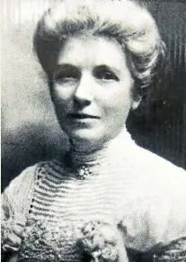  ??  ?? Pioneering New Zealand suffragist Kate Sheppard.