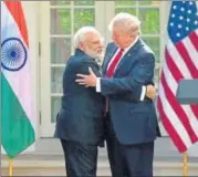  ?? PTI FILE ?? The dialogue announced after Prime Minister Narendra Modi’s meeting with President Trump at the White House in August 2017 was tentativel­y scheduled for April 1819 this year.