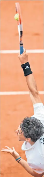  ?? Foto: AP / Thibault Camus ?? Der Weltrangli­sten-346. Dominic Thiem schlägt in Salzburg dank einer Wildcard auf.