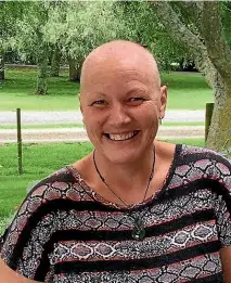  ??  ?? Cambridge midwife Sue Duncan was diagnosed with ovarian cancer in January 2017. She was given cancer drug Avastin, which is not publicly funded but was covered by her health insurance.