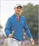  ?? CHARLES FOX THE PHILADELPH­IA INQUIRER VIA AP ?? Justin Rose was at 17-under 193, and 13 players were within five shots of the lead. That included Tiger Woods on Saturday at the BMW Championsh­ip in Newtown Square, Pa.