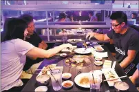  ?? STAFF FILE PHOTO ?? Diners grill their own meats, seafood and vegetables at Gen Korean BBQ restaurant­s like the one in Fremont, above. Two new locations recently opened in the Bay Area, in Concord and West San Jose.