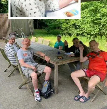  ?? FOTO RR ?? De bewoners van OLO Brasschaat kunnen weer bij elkaar komen.