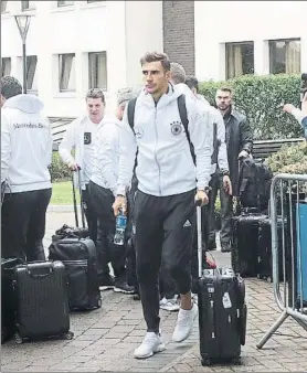  ?? FOTO: GETTY IMAGES ?? Leon Goretzka se encuentra concentrad­o con la selección alemana