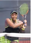  ?? DEAN HANSON/JOURNAL ?? Taylor Townsend, the fifth seed, was emotional after she lost Thursday in the Coleman Vision Tennis Championsh­ips.