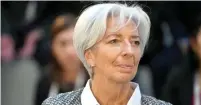  ??  ?? Christine Lagarde