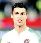  ??  ?? In this Sept. 7, 2019, file photo, is Portugal’s Cristiano Ronaldo prior to playing their Euro 2020 group B qualifying football match.