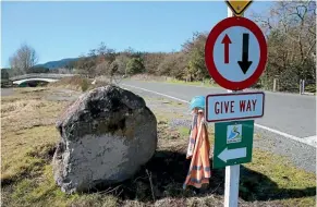  ??  ?? The road in Atiamuri where George Taiaroa was murdered.