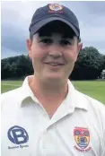  ??  ?? Runcorn Cricket Club first XI skipper for the 2017 season James Wells.
