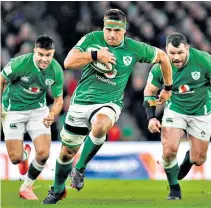  ??  ?? Carry on: CJ Stander has a key role; while Eddie Jones (right) will focus on gaining an edge at the gain-line
