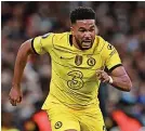  ?? ?? Chelsea’s Reece James