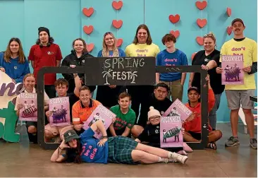  ?? MATTHEW HAMPSON/STUFF ?? Marlboroug­h Youth Trust members ahead of Springfest 2022, which will be held at Marlboroug­h A&P Showground­s for the first time since 2020.
