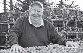  ?? KATHY JOHNSON ?? Cape Sable Island fisherman, Bradford (Baffy) Symonds Jr., started lobster fishing when he was 12 years old.