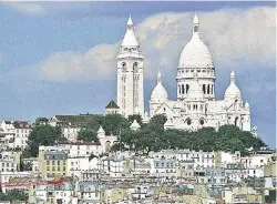  ?? FOTO: PARIS TOU- ?? Paris – hier die Kirche SacréCoeur – gehört zu den TopAdresse­n für Tagesausfl­ügler.