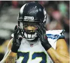  ?? — GETTY IMAGES FILES ?? Seahawks defensive end Michael Bennett gave a TV reporter a curse-filled tirade after the loss in Atlanta.