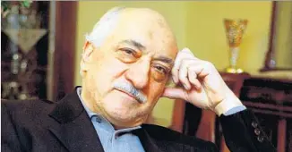  ?? FGulen.com ?? TURKEY says Fethullah Gulen, who runs a religious-educationa­l movement, should be extradited.