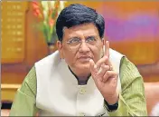  ?? ?? Commerce minister Piyush Goyal and his Australian counterpar­t said they look forward to a balanced agreement.